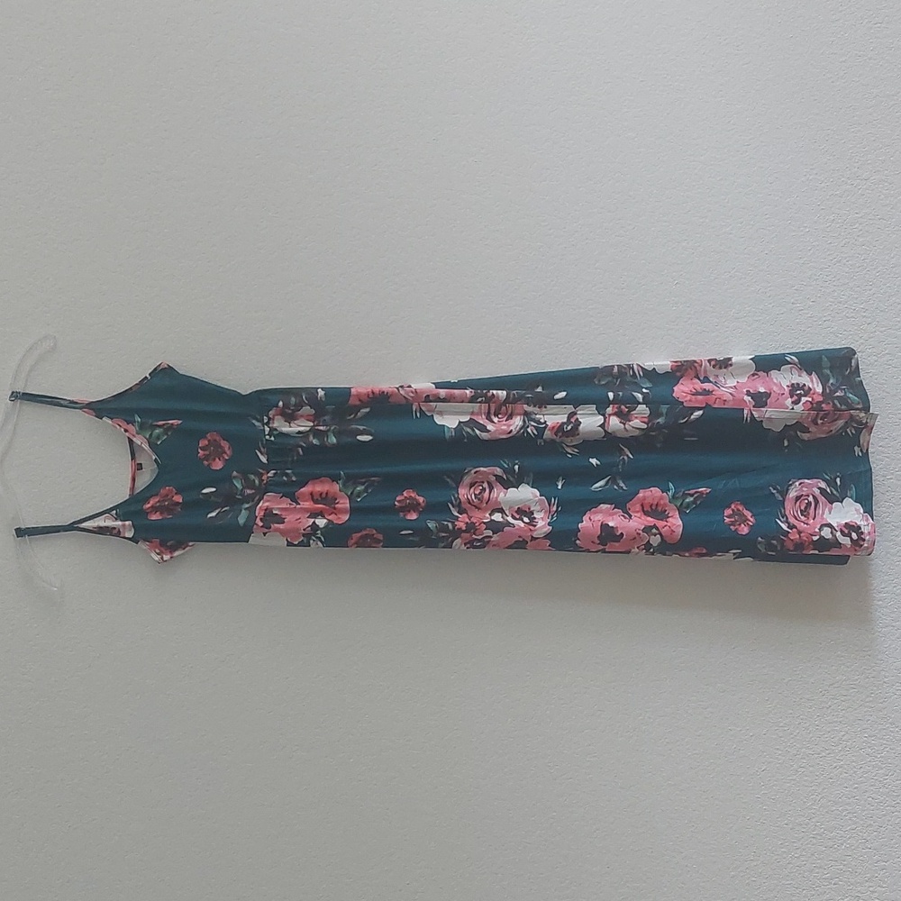 UNTRANCE Floral Spaghetti Strap Maxi Dress NWT - Picture 5 of 8
